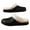 Black, variant on Womens Men's Fleece Lined Clogs Warm Garden Slippers Comfortable House Home Winter Shoes