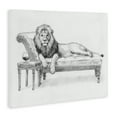 thumbnail image 3 of Stupell Industries Lounging Beast Lion Canvas Wall Art design by Victoria Barnes, 30 x 40, 3 of 7