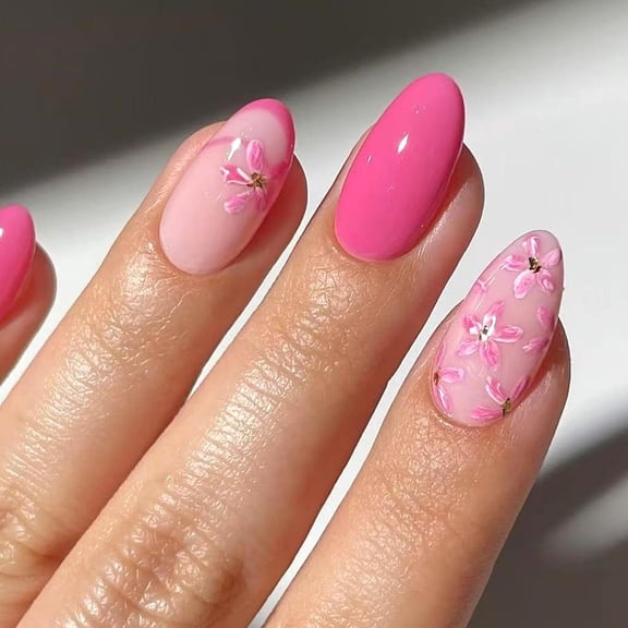 Press on Nails Short Oval Fake Nails with Burgundy French Tip Design Glue on Nails Burgundy Full Cover Nails Press ons Glossy Acrylic False Nails Artificial Stick on Nails for Women Girls 24Pcs