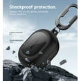 thumbnail image 5 of SURITCH Protection Case for Bose New QuietComfort Earbuds (2024), Rugged Shockproof Protective Cover with Magnetic Lok & Carabiner & Cleaning Kit, Black, 5 of 8