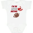 thumbnail image 3 of Inktastic I'm the Little Brother Football Boys Baby Bodysuit, 3 of 5
