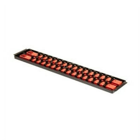 UPC: 0789455084536 | SOCKET BOSS  2 RAIL SOCKET TRAY  RED – 3/8  DRIVE