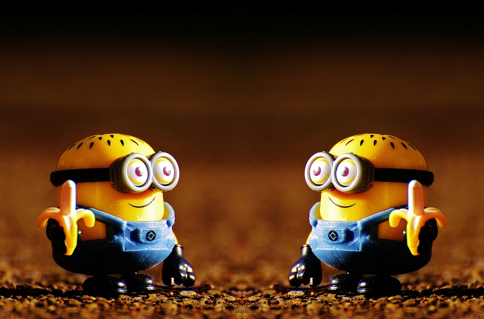 Fun Minions Double Banana Figures Funny20 Inch By 30 Inch Laminated Fun Minions Double Banana Figures Funny20 Inch By 30 Inch Laminated