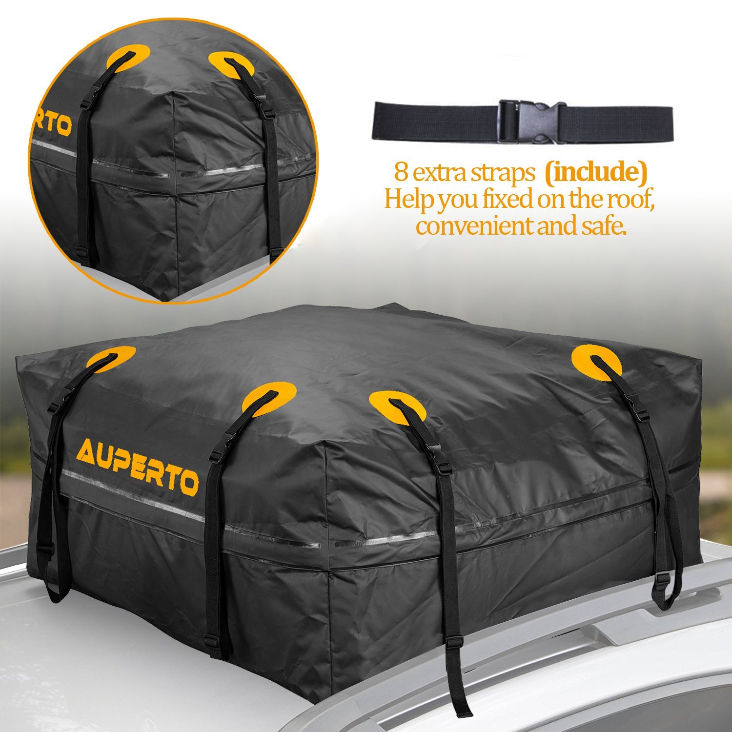 Waterproof Rooftop Cargo Carrier Bag 