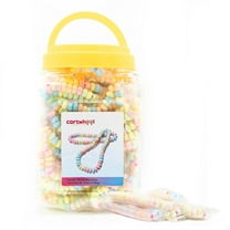 Cartwheel Confections 110 Candy Bracelets Individually Wrapped Bulk, Bracelet Candy Jewelry, Pastel Candy for Candy Buffet, Edible Bracelets, Candy