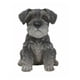 thumbnail image 5 of Estatua de cachorro Schnauzer sentado, escultura de resina para césped, decoración de jardín súper bonita Hy, 5 of 5