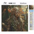 thumbnail image 3 of Druid - Exclusive Premium Diamond Painting Kit, 3 of 7