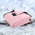 thumbnail image 4 of Cooling Blanket for Hot Sleepers - Double Sided Cooling Comforter with Instant Chill Technology - Breathable Summer Quilt for Night Sweats，Bed, Sofa, Travel - Machine Washable, 4 of 5
