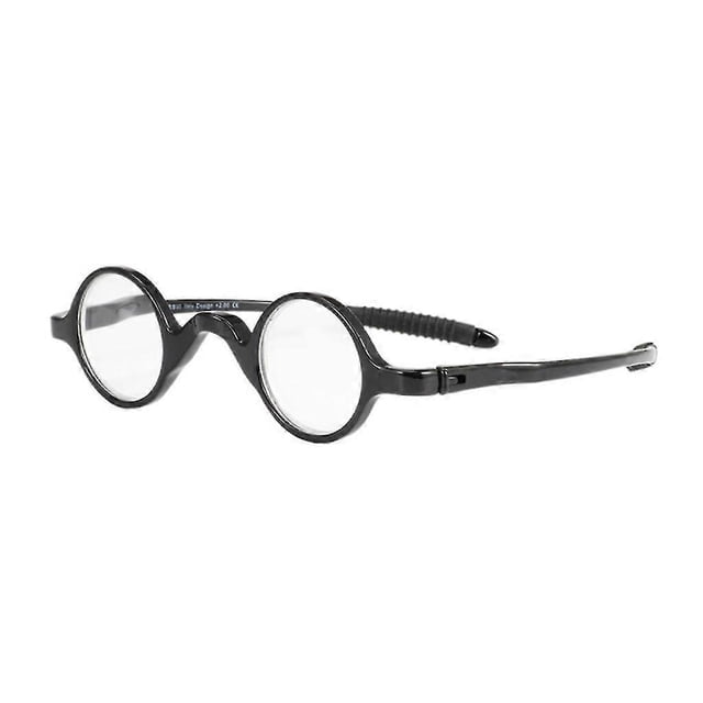 Gafas de lectura ultraligeras TR90 para hombre y mujer, redondas, para presbicia e hipermetropía.