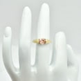 thumbnail image 6 of 18K Gold Over Brass Lab Created Peach Morganite Ring s.8 Jewelry RM-1743 TGR1005_C_8, 6 of 6