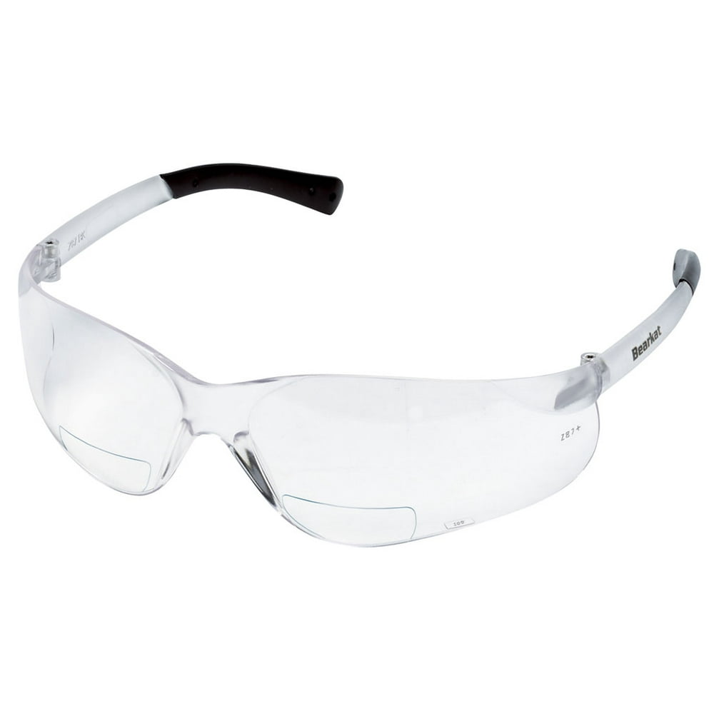 Crews BKH25 BearKat Magnifier Polycarbonate 2.5 Diopter Clear Lens