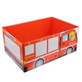 thumbnail image 4 of Fire Truck Design Cat Scratch Box Corrugated Paper Pet Cat House Kitten Scratch, 4 of 9