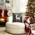 thumbnail image 6 of Dongrere Christmas Pillow Covers Cushion Cover for Winter Sofa Replacement Embroidered Christmas Tree Pillow Case for Christmas Decorations, 6 of 6