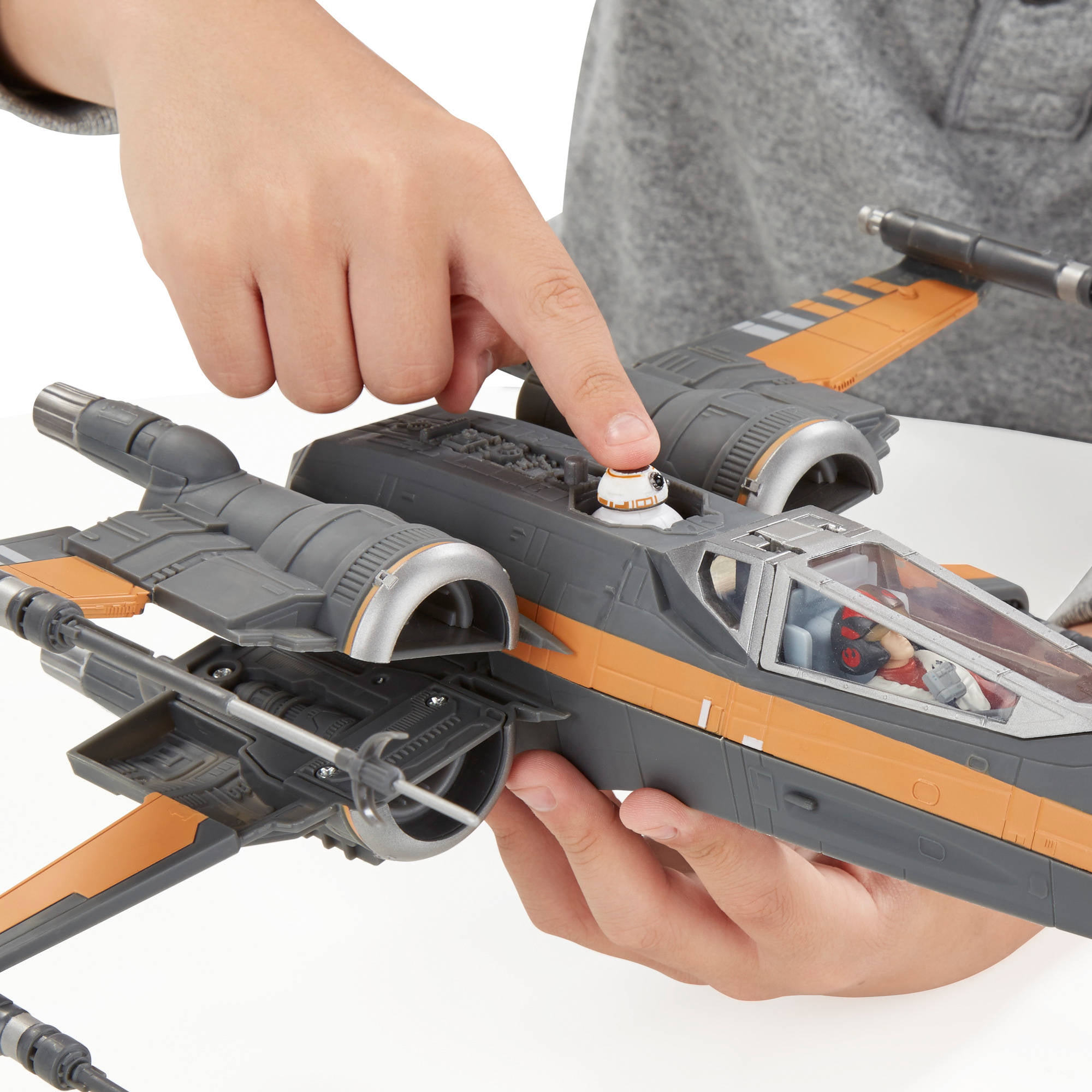 Poe Dameron X Wing Star Wars The Force Awakens Titanium Toy Vehicle 15 Tv Movie Video Games Toys Hobbies