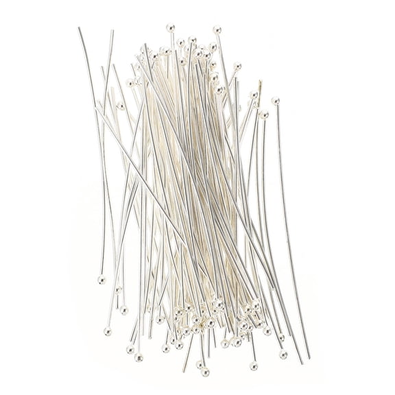 WORGEOUS  200 Pcs Gold Earring Hooks Wire Beaded Copper Needle Jewelry Making Tool