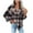 Coffee(Trending), variant on Womens Thicken Plaid Botton Down Shirts Timeless and Retro Long Sleeve Shirt Jacket Fall Season Outfits,XL