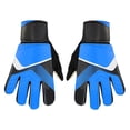 thumbnail image 3 of Guantes de portero Guantes de portero de fútbol anticolisión de algodón de goma para niños Azul Tipo 7, 3 of 5