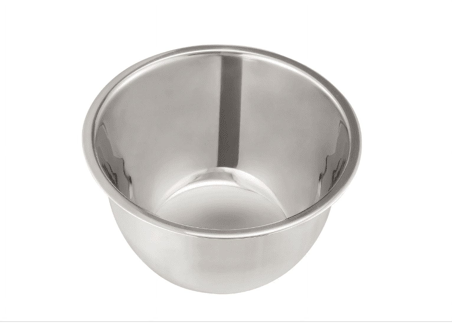 Mainstays SS 3QT Multi-Use Mixing Bowl for Prepping, Serving or Storage
