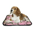 thumbnail image 2 of ABPHQTO Big Roses Twxture Pet Dog Cat Bed Pee Pads Mat Cushion Potty Dogsblankets Crate Bed Kennel 20x24 inch, 2 of 4