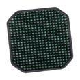 thumbnail image 4 of Funda de asiento de masaje de verano con almohadilla refrescante de 42 cm x 42 cm, transpirable, con cuentas de madera. Verde, 4 of 8