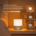 thumbnail image 3 of Lámpara de mesa pequeña, luz nocturna regulable portátil con temporizador para niños, luz LED cálida de 3000k, 3 of 5