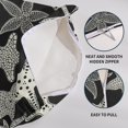 thumbnail image 6 of Orange Starfish Pillow Covers 20x20 Set of 2 Summer Ocean Beach Coastal Outdoor Decorative Throw Pillows Beachy Nautical Pillowcases Linen Cushion Case Decor for Home Sofa Couch Bed, 6 of 6