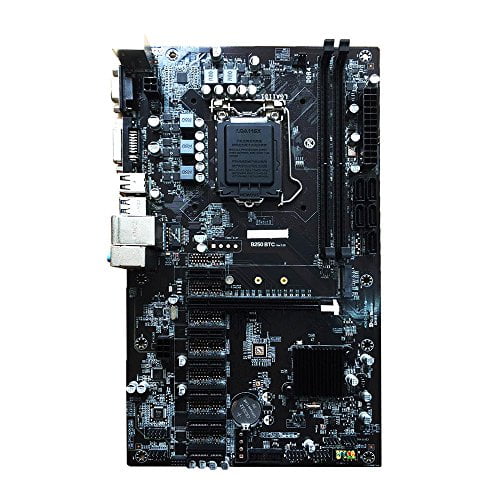 High Speed B250 BTC Mining Motherboard Riser Board 7 PCIE ...