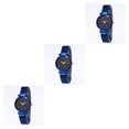 thumbnail image 2 of Reloj Tholdsy Star Sky para mujer correa de malla cuarzo analógico oro rosa, 2 of 6