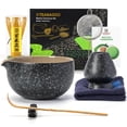 thumbnail image 1 of TEANAGOO Matcha Set, 7 Pcs Matcha Whisk Set, Matcha Making Kit for Ceremony, Tradition Matcha Tea Set, Matcha Whisk and Ceramic B, 1 of 9
