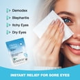 thumbnail image 6 of Lumivis Tea Tree Oil Eyelid Wipes – Gentle Daily Eye Care, 36 Count, 6 of 8