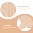 thumbnail image 3 of LABSERRON Beige Wood Pizza Peel Multipurpose Handle Cutting Baking Serving, 3 of 10