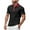 Red, variant on Lmnyox Men's Zipper Up Golf Shirt Collared Color Block Summer Shirts Casual Dressy Business Short Sleeve Work Tops