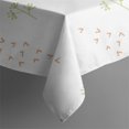 thumbnail image 5 of Floral 52" Square Waterproof Tablecloth, Floral Print Polyester Table Cover, 5 of 6