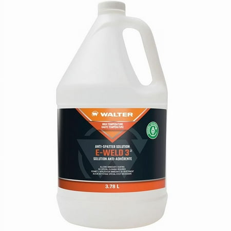 Walter 53F255 E-Weld 3 Spatter Release Solution, 3.78L