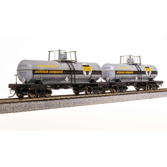 Broadway Limited Imports HO 6000 Gallon Tank Ethyl Corp 2 pack BLI7674 HO Rolling Stock