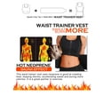 thumbnail image 3 of MISS MOLY Sweat Neoprene Sauna Suit Tank Top Vest with Adjustable Shaper Waist Trainer Belt, 3 of 6