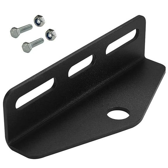 VANROUG Heavy Duty Universal Zero Turn Lawn Mower Trailer Hitch Adapter Bracket Receiver 3"-6" Mount 3/4" Pin Hole