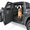 Black-Molle System, variant on Black Standard XL Dog Hammock For Full-Size Crew Cab Fold-Up Seats