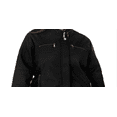 thumbnail image 2 of Maralyn & Me Junior's Faux Leather Moto Jacket Black Size 2X, 2 of 3