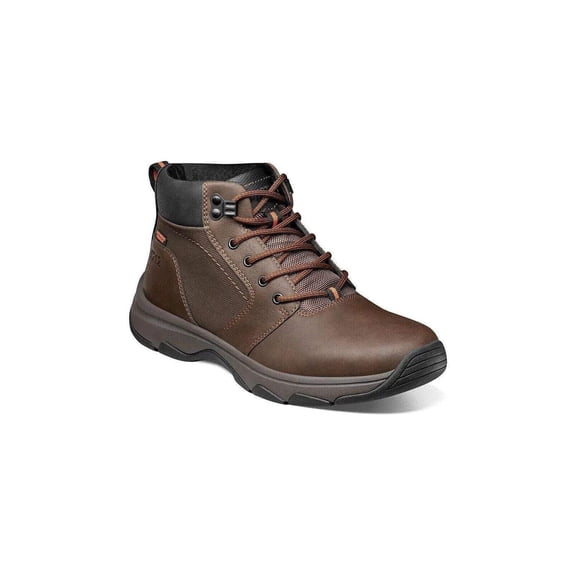 Nunn Bush Excavate Plain Toe Boot Water Resistance Brown 85053-200