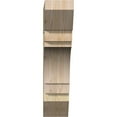 thumbnail image 2 of Ekena Millwork 6"W x 26"D x 26"H Merced Slat Rough Sawn Bracket, Douglas Fir, 2 of 4