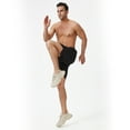 thumbnail image 6 of Puztloy Men's 2 in 1 Running Shorts Workout Athletic Training Gym Outdoor Sports Shorts, 6 of 7