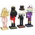 thumbnail image 3 of Wood Handpainted Nutcracker Ornaments, 4 Assorted, 3 of 3