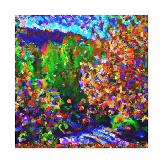 Brilliant Strokes of Joy - Canvas