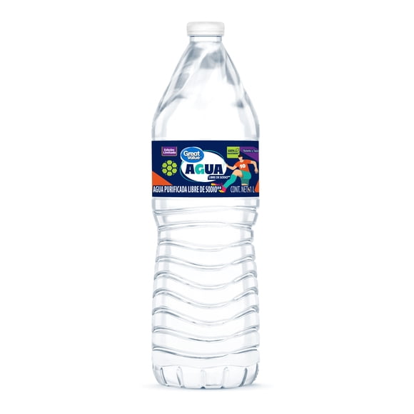 Agua Great Value 1 l