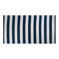 thumbnail image 2 of DII Navy/White Stripe Outdoor Rug, 2 of 8