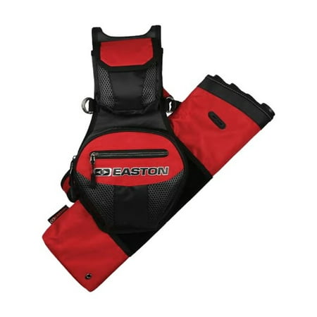 Easton Flipside 4 Tube Hip Quiver Red Left/Right One Size Fits Most 222713