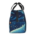 thumbnail image 2 of Lsque Whimsical Underwater Fantasy Pattern Lunch Bag Women/Men Insulated Lunch Box,Small Leakproof Cooler Food Lunch Containers Reusable High Capacity Lunch Tote Bags, 2 of 6
