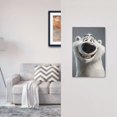 thumbnail image 2 of Zufioo Smiling Polar Bear Print Switch Wall Plate, Dustproof and Heat-resistant Decorative Wall Switch Cover, Suitable for Residential and Commercial Areas-Mid-size, 2 of 8