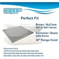 thumbnail image 3 of HQRP Aluminum Mesh Range Hood Filter compatible with Broan BPS1FA30 Replacement fits 30" Nutone WS1 series, QS1 series, 3 of 9